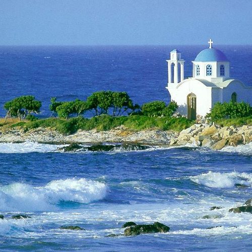 Beautiful Greek island yoga retreat